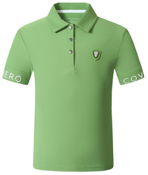 Koszulka młodz. POLO green 140/146 COVALLIERO