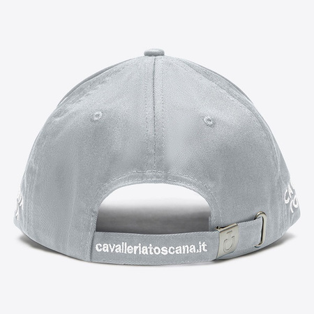 Czapka z daszkiem l.grey/white CAVALLERIA TOSCANA