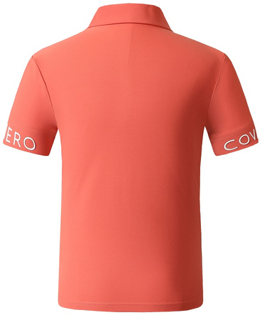 Koszulka młodz. POLO coral 140/146 COVALLIERO