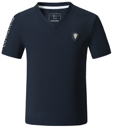 Koszulka młodzieżowa dark navy 140/146 COVALLIERO