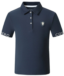 Koszulka młodz. POLO dark navy 140/146 COVALLIERO