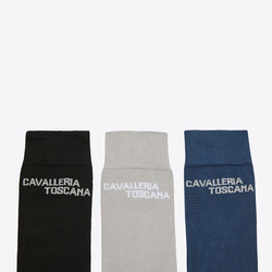 Skarpetki 3-pak CT Jacquard 33-35 CAVALLERIA TOSCANA