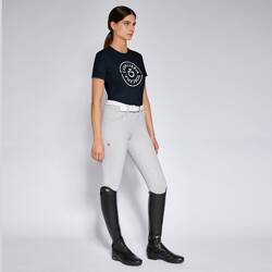 T-shirt damski DOUBLE ORBIT navy L CAVALLERIA TOSCANA