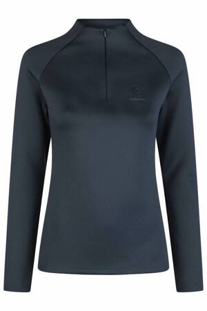 Bluzka damska HALF ZIP atlantic blue ESKADRON