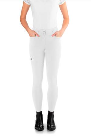 Bryczesy damskie Dressage CA white EGO7