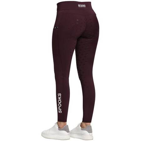 Legginsy damskie EMALIA plum  SPOOKS