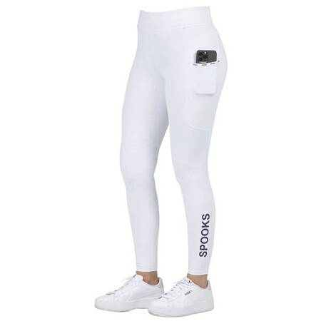 Legginsy damskie EMALIA white SPOOKS