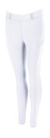 Legginsy damskie POCKET white SCHOCKEMOHLE