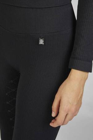 Legginsy damskie SEAMLESS black  ESKADRON