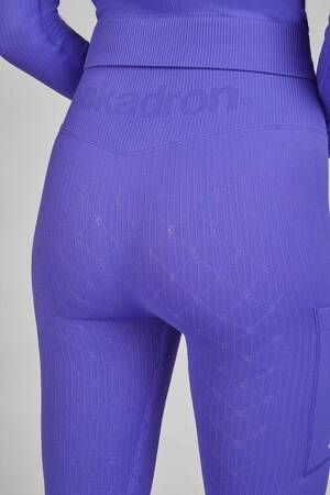 Legginsy damskie SEAMLESS purple ESKADRON