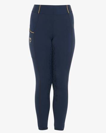 Legginsy młodzieżowe JUNIOR navy EQUESTRO