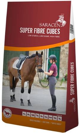 Pasza Super Fibre Cubes granulat 20kg SARACEN