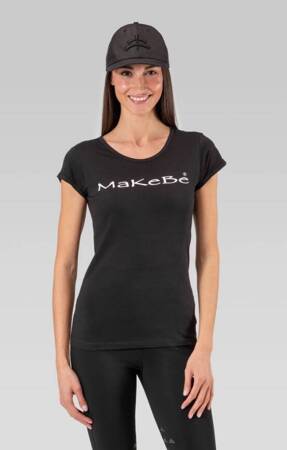 T-shirt damski LOGODRIVE black MAKEBE